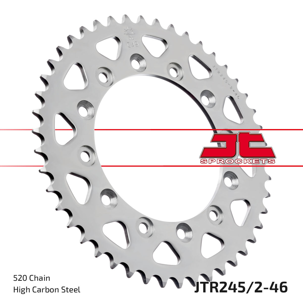 Corona JT Sprockets Acero JTR245/2.46