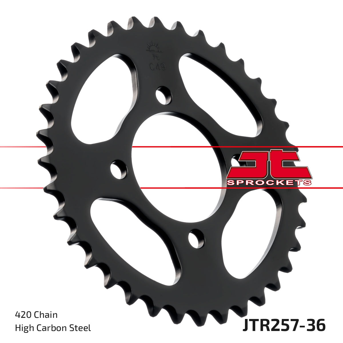Corona JT Sprockets Acero JTR257.36