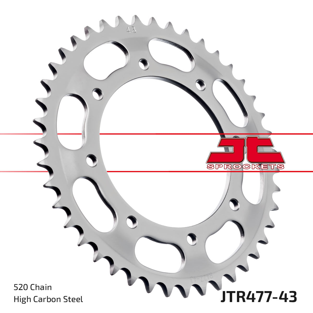 Corona JT Sprockets Acero JTR477.43