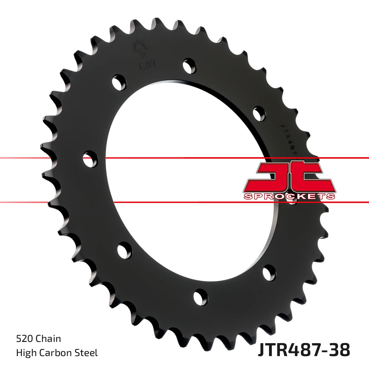 Corona JT Sprockets Acero JTR487.38