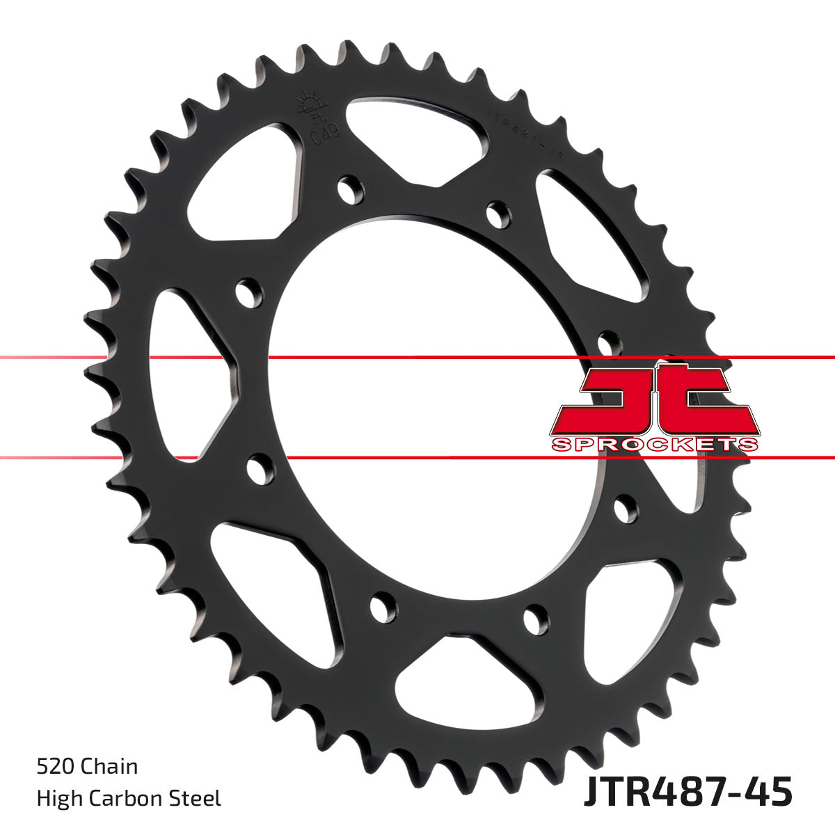 Corona JT Sprockets Acero JTR487.45
