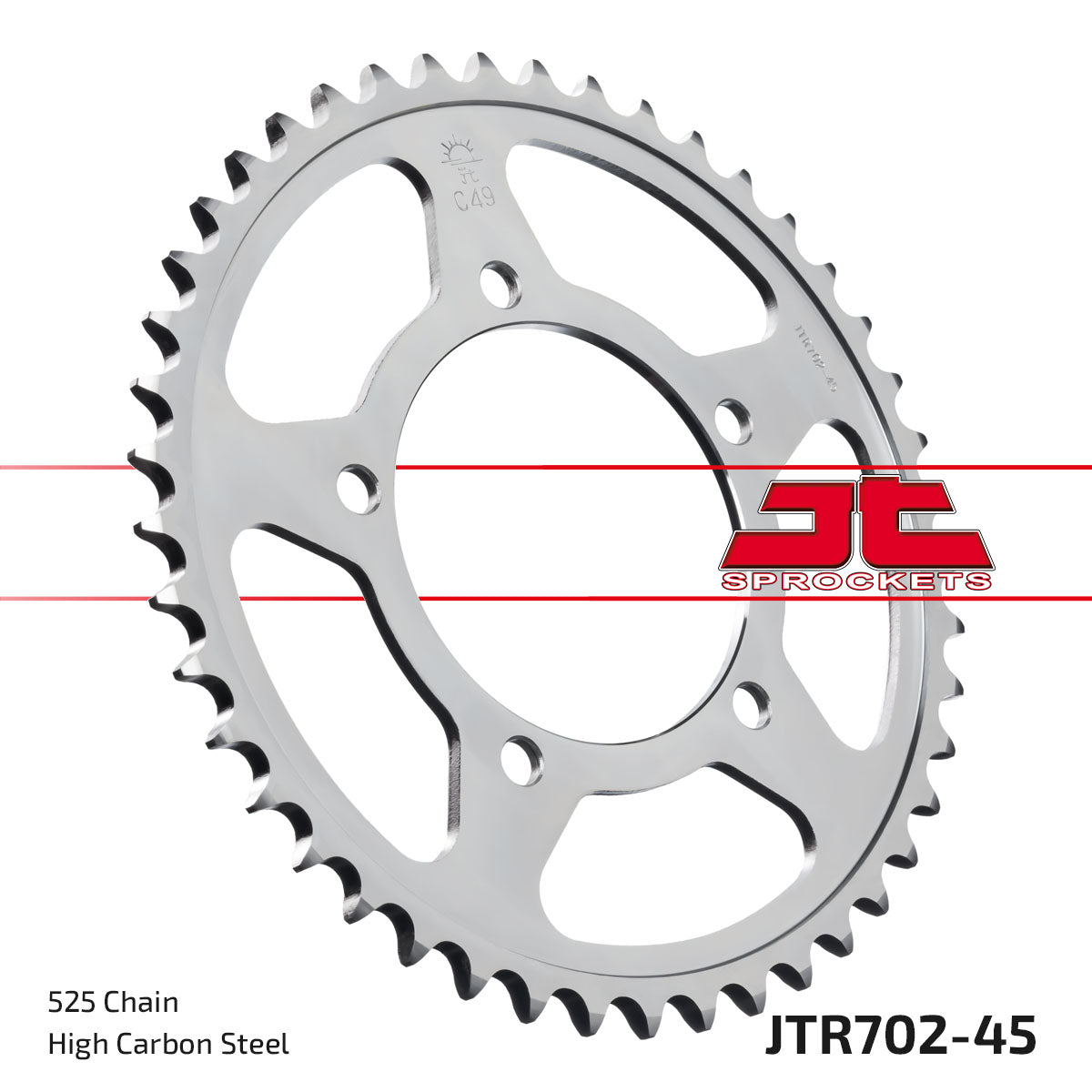 Corona JT Sprockets Acero JTR702.45