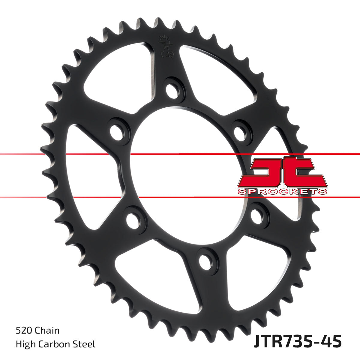 Corona JT Sprockets Acero JTR735.45