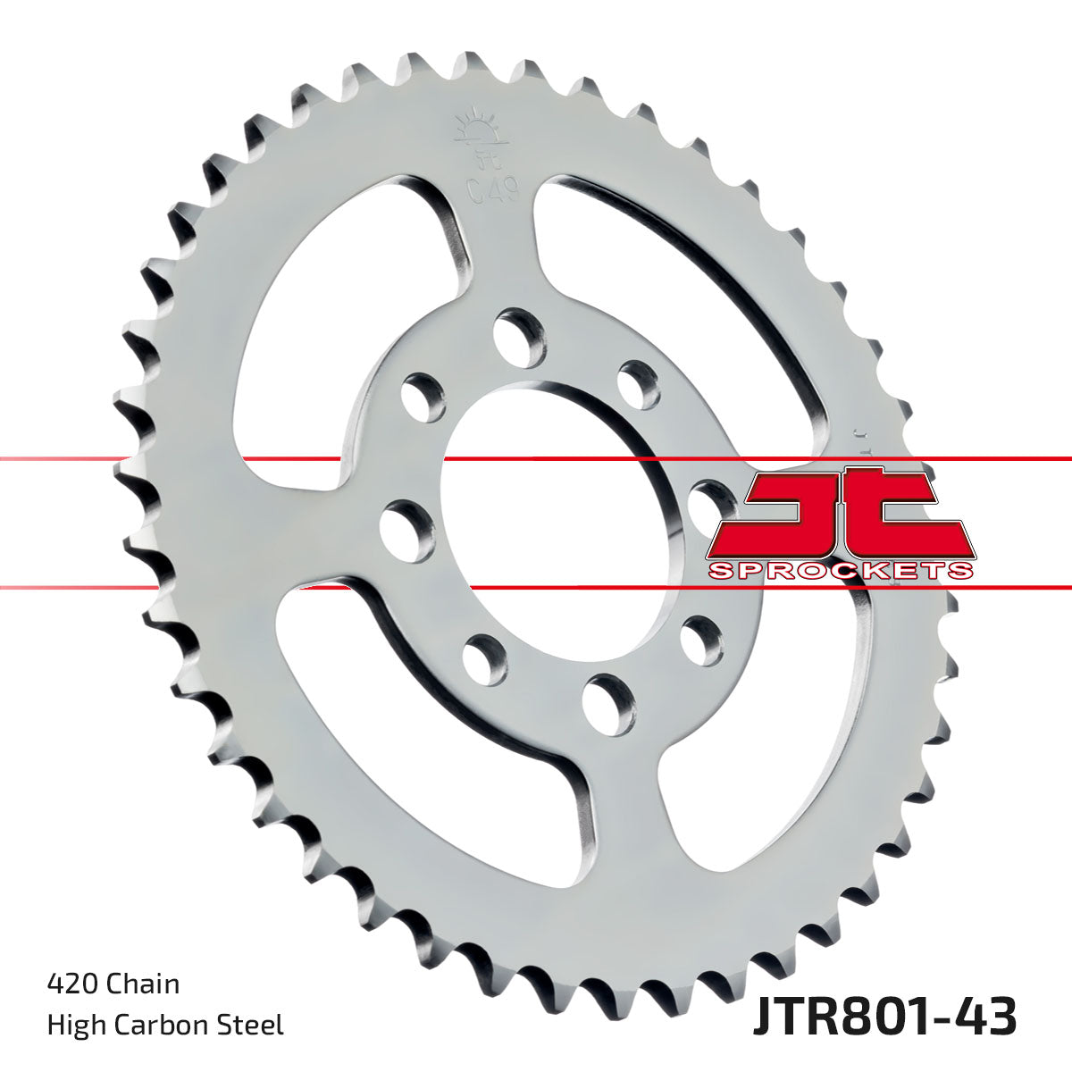 Corona JT Sprockets Acero JTR801.43