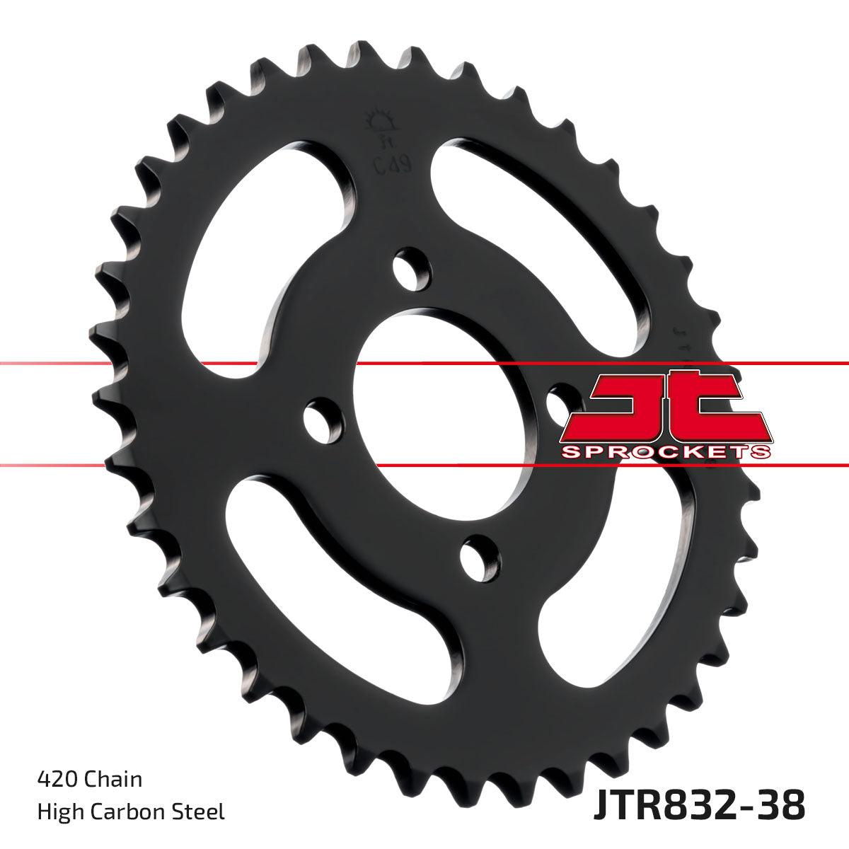 Corona JT Sprockets Acero JTR832.38