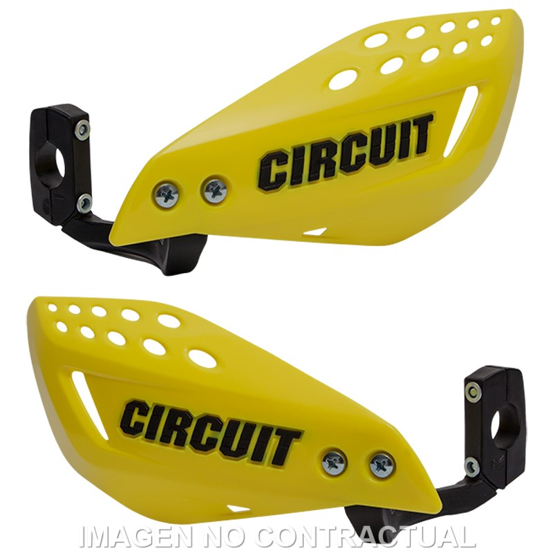 Paramanos Circuit Vector Amarillo-Negro