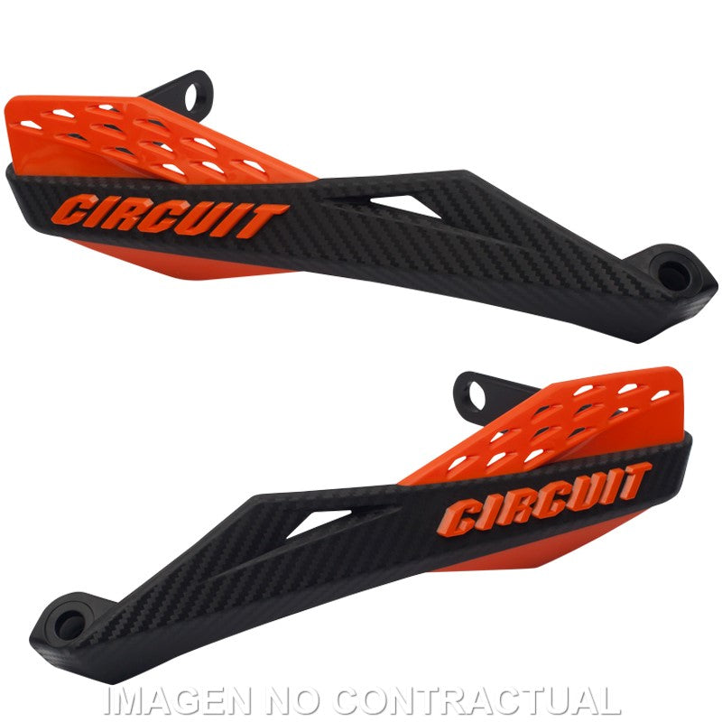 Paramanos Circuit Fenix Nylon Negro-Naranja