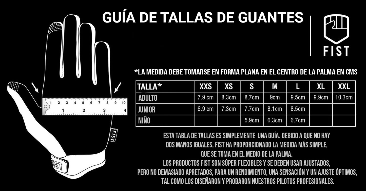 GUANTES FIST STOCKER BLUE (Junior) TALLA XS