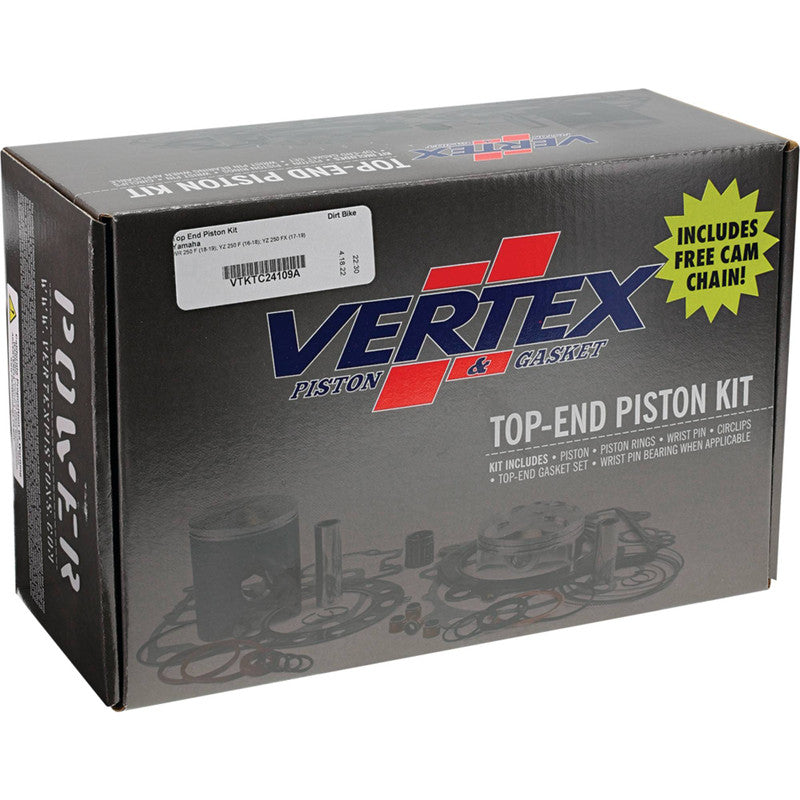KIT PISTÓN VERTEX (A) YAMAHA YZ 250F (16/18) - WR 250F (18/19)