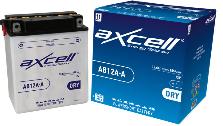 AXCELL Bateria Moto - AB12A-A (ccido) (200124)