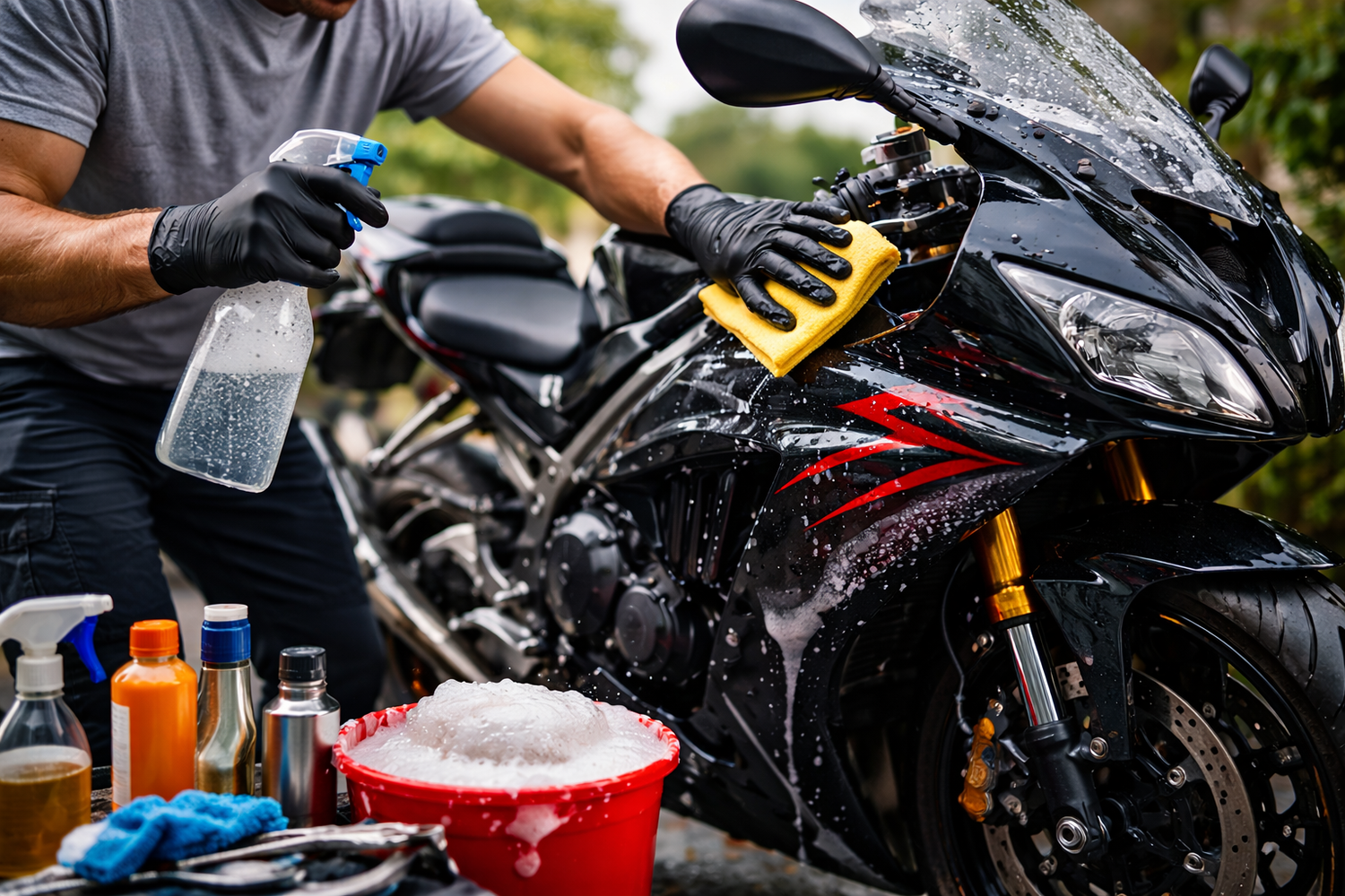 Mantenimiento de la moto