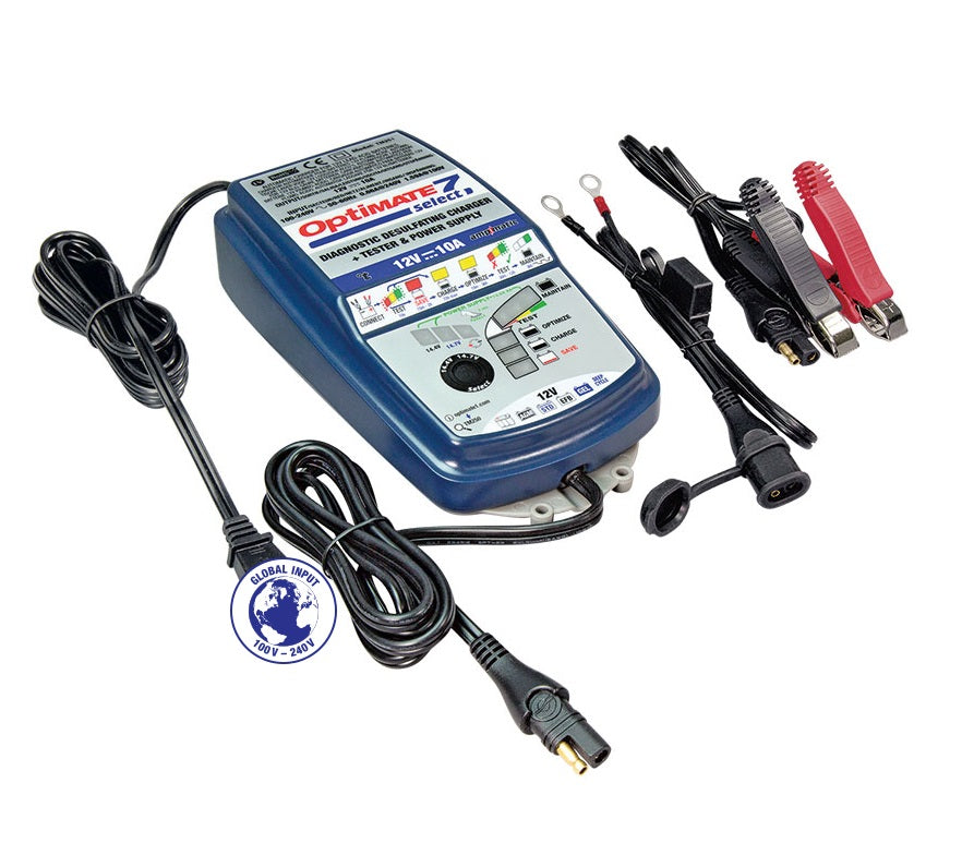 Cargador/Mantenedor de baterías Optimate 7 Select TM-250