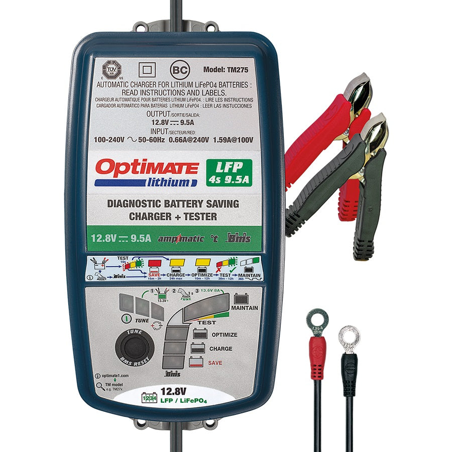 Cargador de baterías Optimate Lithium 9.5 TM-274