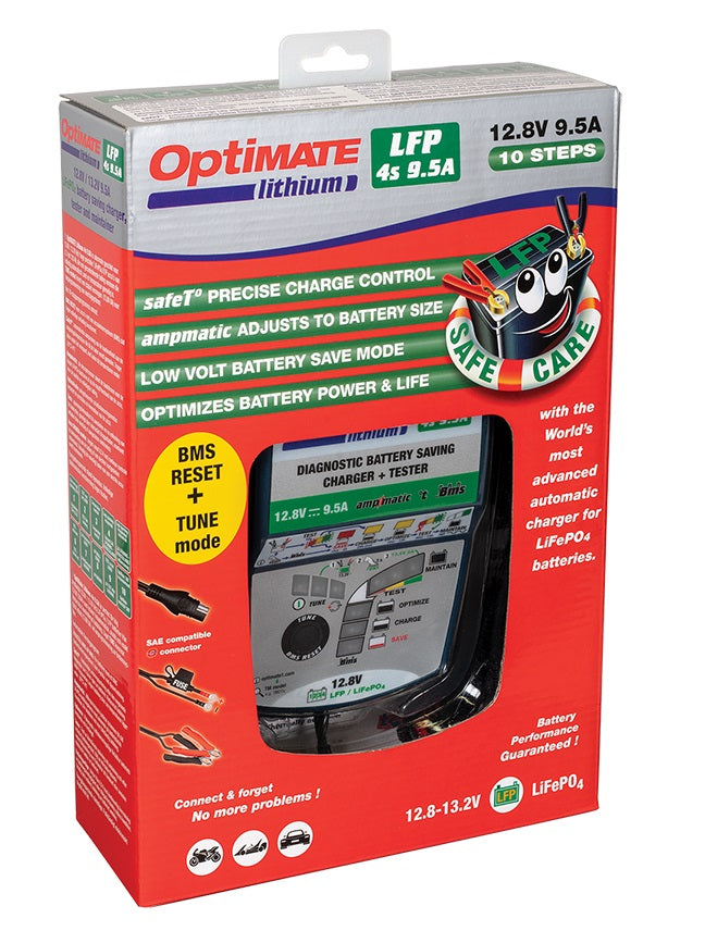 Cargador de baterías Optimate Lithium 9.5 TM-274
