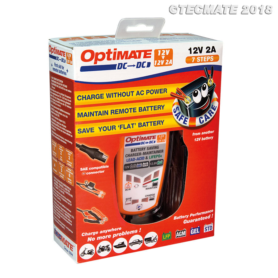 Cargador/Mantenedor de baterías Optimate DC-DC TM-500