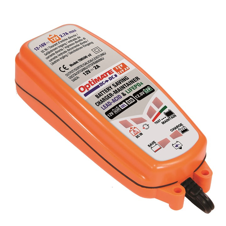 Cargador/Mantenedor de baterías Optimate DC-DC TM-500