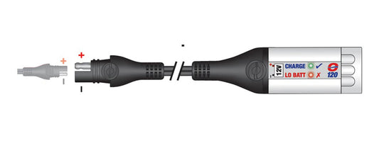 Comprobador Optimate con linterna LED O120