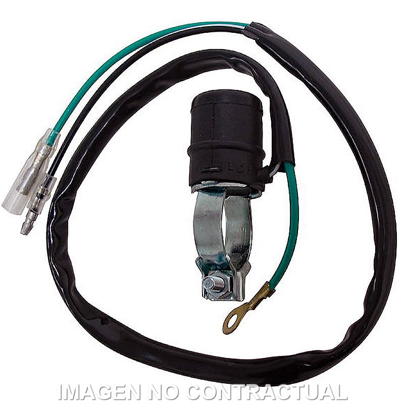 Pulsador paro motor impermeable. Honda CR80-85-125-250-450-500 Con cable y conector