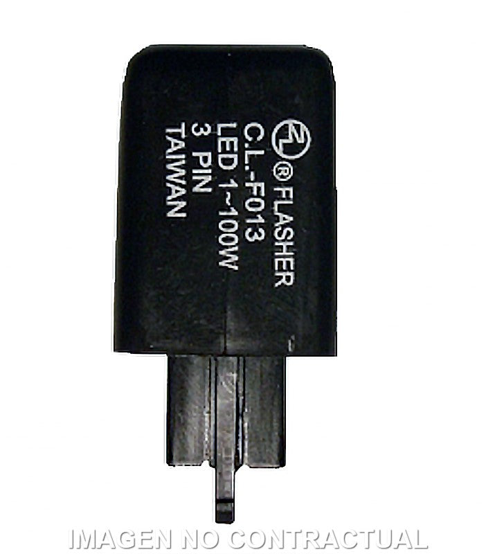 Intermitencia Electrónica LED CC 12V / 1-100W 3 Terminales