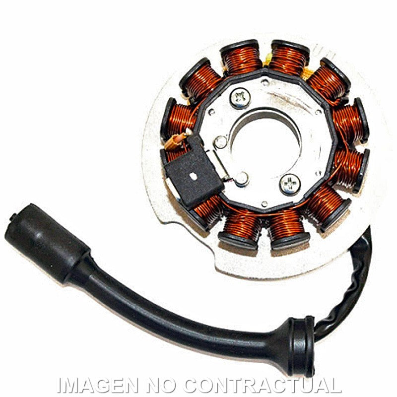 Stator Kokusan Monofase 12 Polos con pick-up interno Piaggio Ape