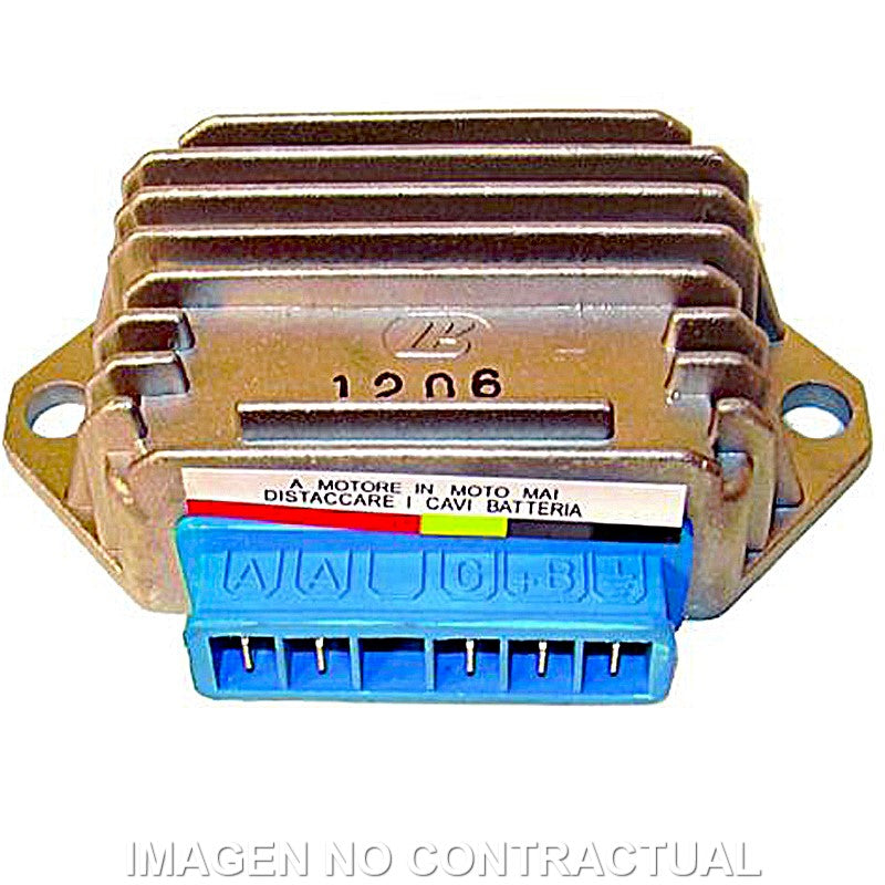 Regulador 12V/16A - CA/CC - 5 Fastons