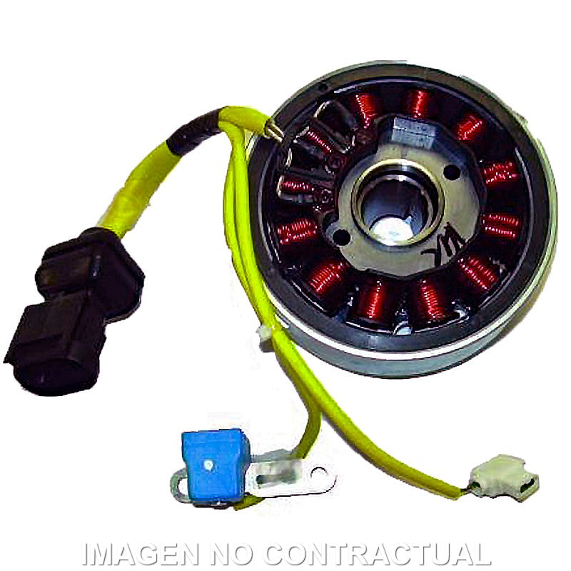 Volante Magnético Trifase 12 Polos 12V 150W Motor Piaggio