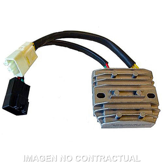 Regulador 12V/35A - Trifase Mosfet - Tipo FH008 - 5 Cables - 2 Conectores