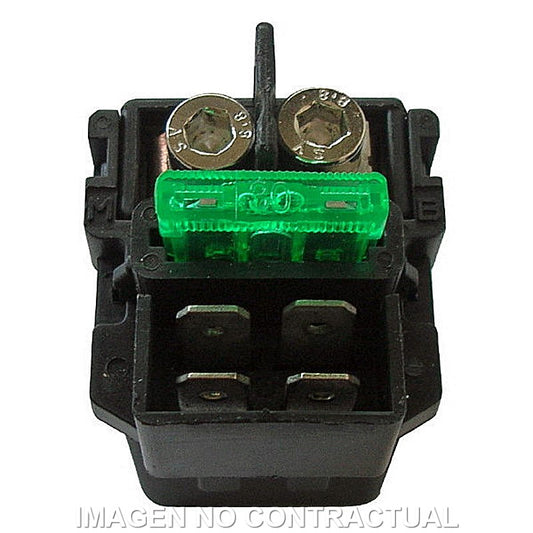 Rele de Arranque 12V/150A - Con Fusible 30A - 4 Fastons