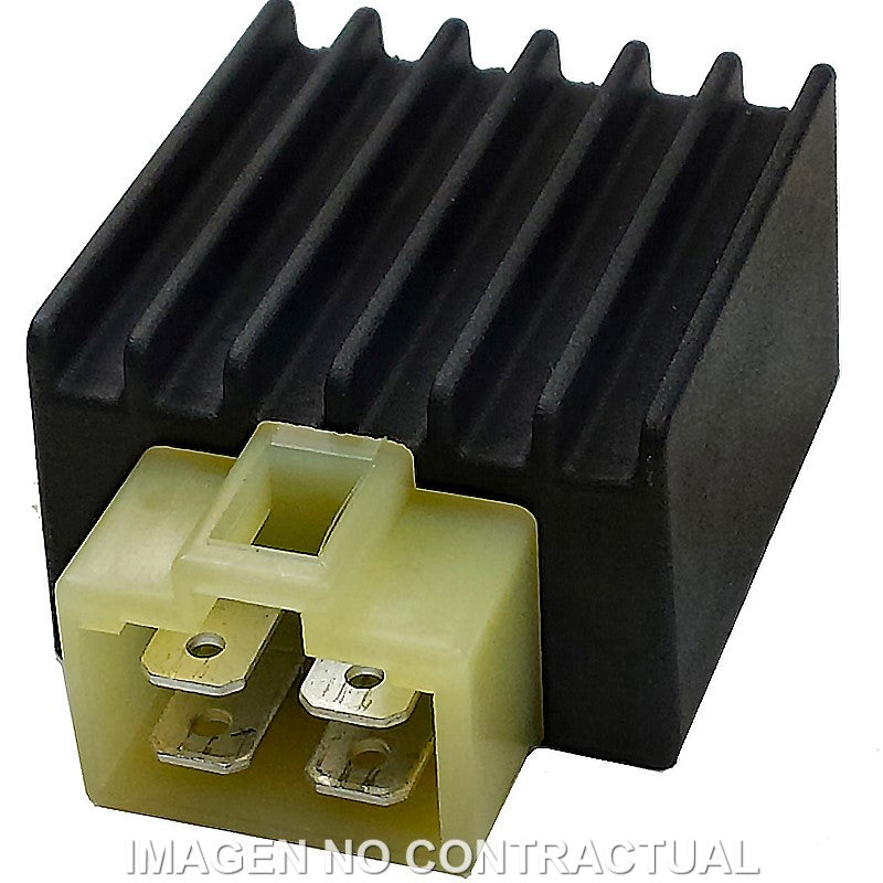 Regulador Sun Yamaha DT 50/DT R 125 SH655-6 - 6V - C.A/C.C. - 4 FASTON
