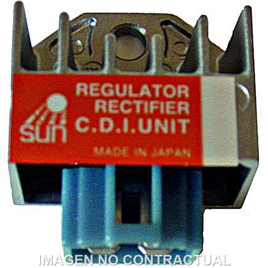 Regulador Japonés SH671-12 - 12V - CA/CC - 4 Fastons