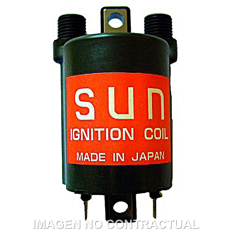 Bobina Japonesa TEC MP10 12V - 2,2 OHM - CC Doble Encendido - 2 Fastons