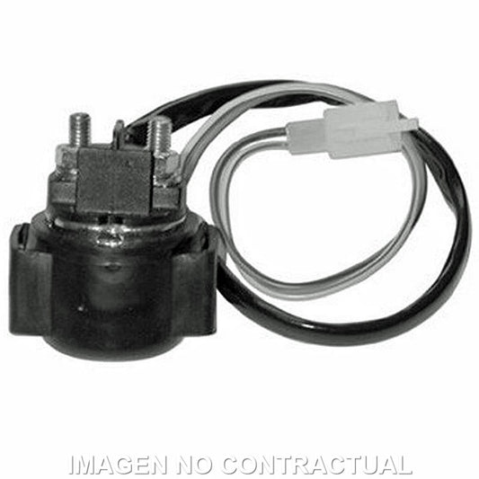 Rele arranque Kymco 125/150/200/250/300 12V/100A - 2 Fastons - 2 cables con conector
