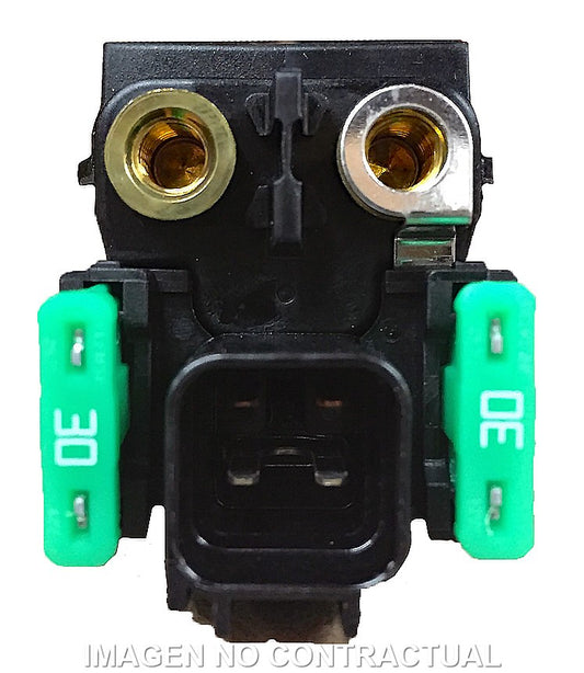 Rele de Arranque 12V 180Ah con fusible 30A