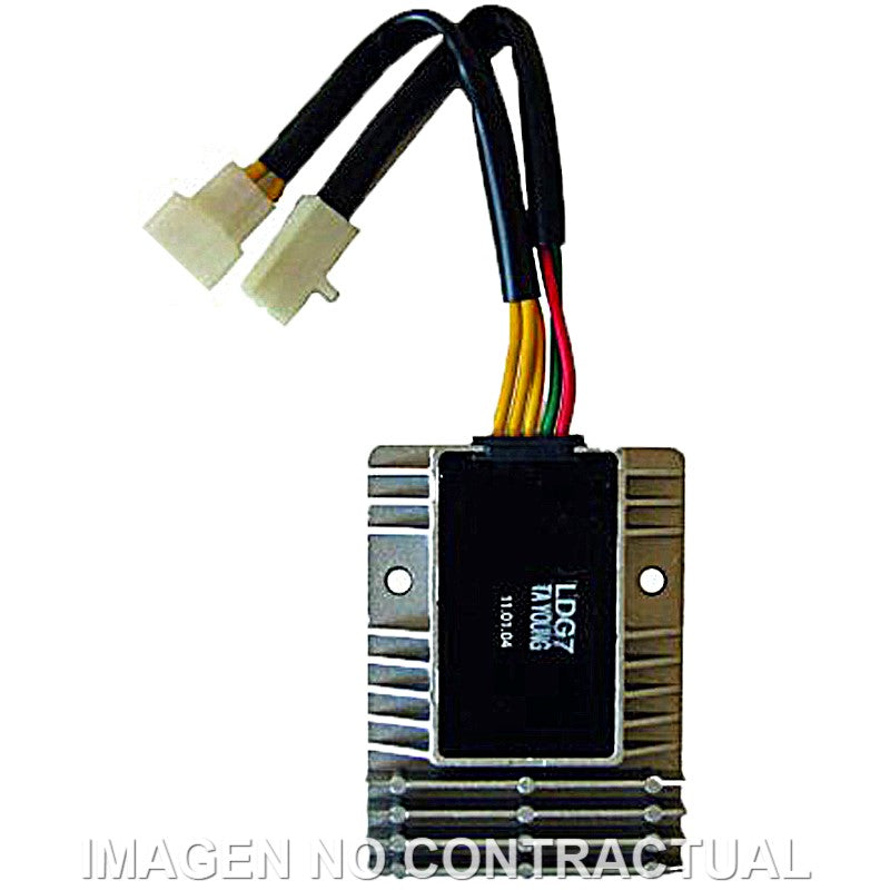Regulador 12V/25A - Trifase - CC - 5 Cables