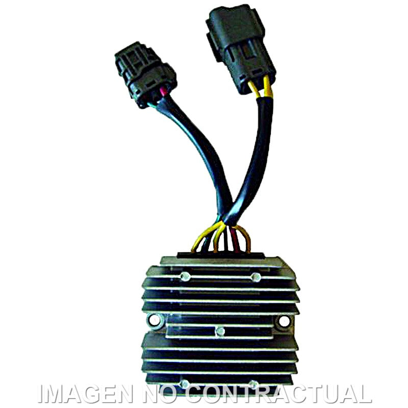 Regulador 12V/35A - Trifase - CC - 6 Cables - 2 Conectores