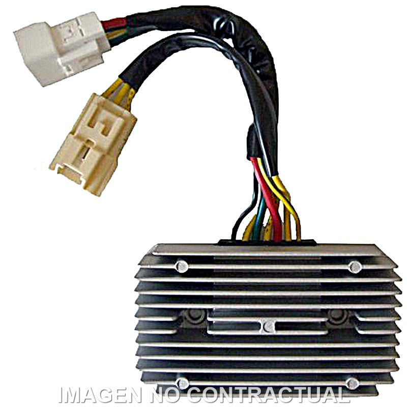 Regulador 12V - Trifase - CC - 7 Cables Con 2 Conectores