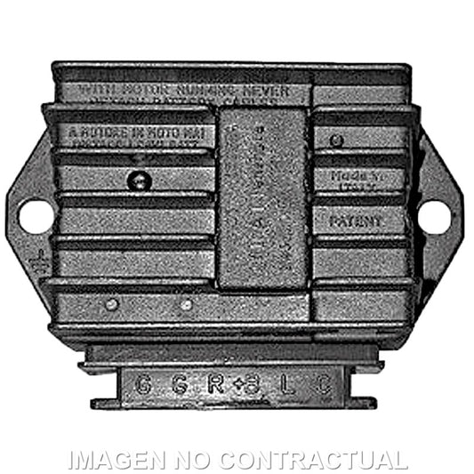 Regulador Piaggio APE 12V 25A - C.C - 5 Fastons