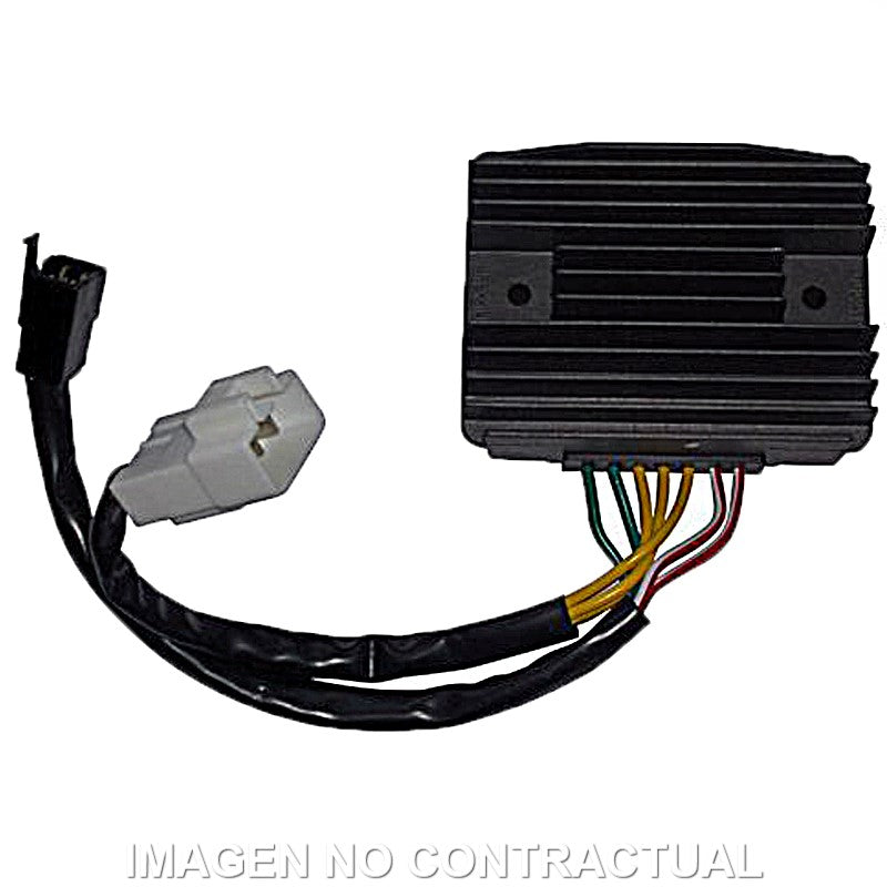 Regulador 12V/45A - CC - 2 Conectores - 7 Cables