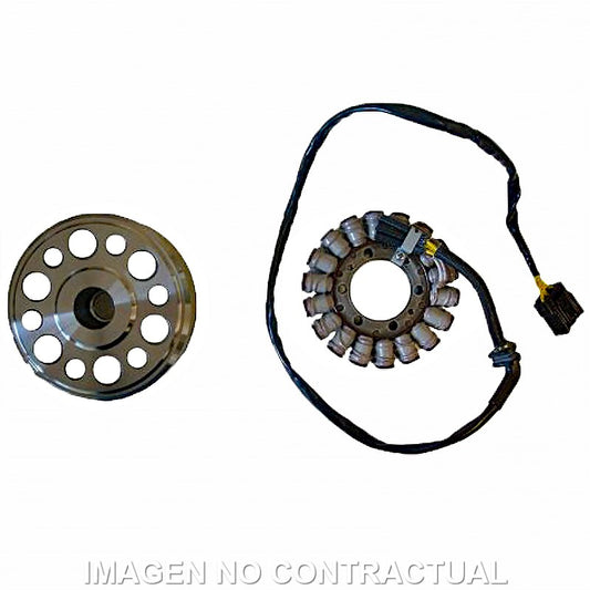 Volante Magnético 18 Polos Trifase 12V