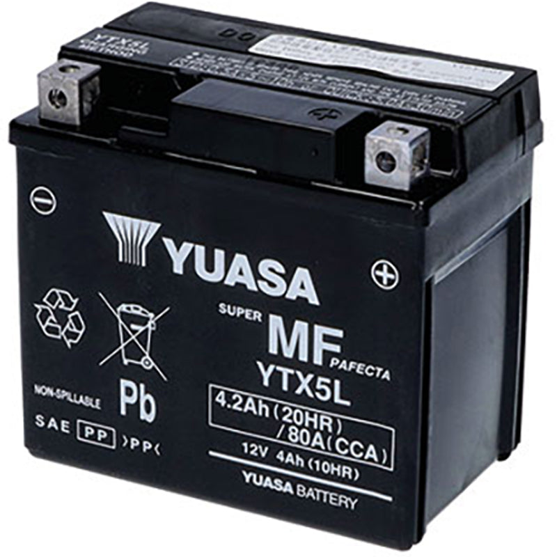 BATERIA YUASA YTX5L-WC Precargada