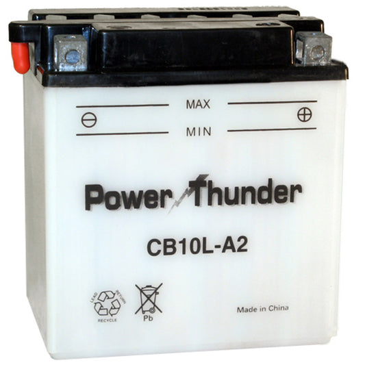 Batería Power Thunder CB10L-A2 Convencional