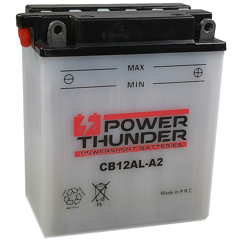Batería Power Thunder CB12AL-A2 Convencional