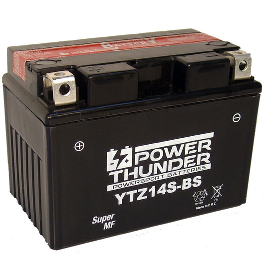 Batería Power Thunder CTZ14S-BS Sin Mantenimiento