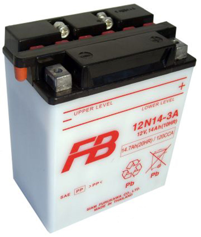 Batería Furukawa 12N14-3A Convencional