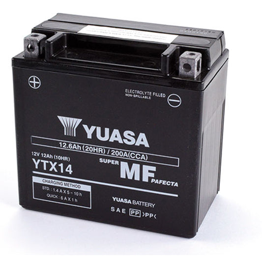 Batería Yuasa YTX14-WC Precargada