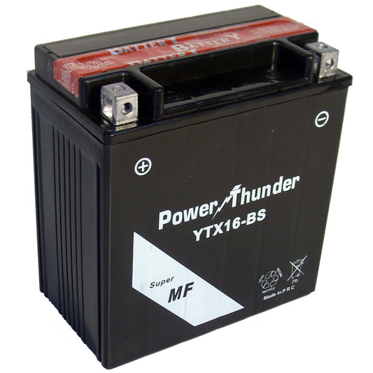 Batería Power Thunder CTX16-BS Sin Mantenimiento