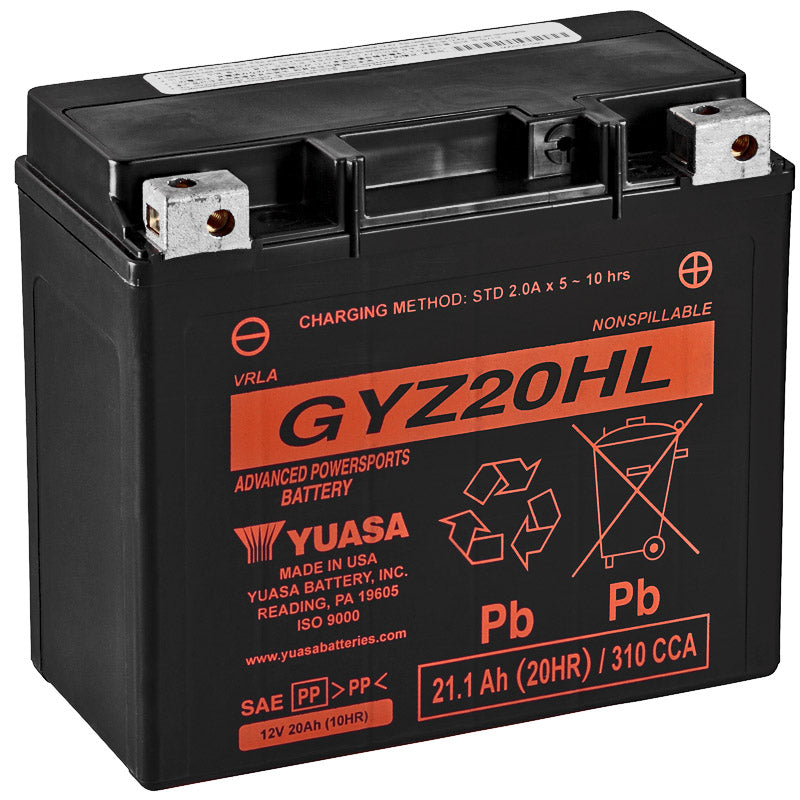 Batería Yuasa GYZ20HL Alto Rendimiento