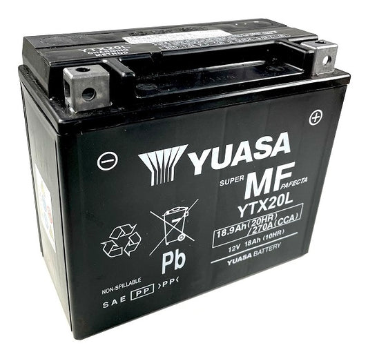 Batería Yuasa YTX20L-WC Precargada