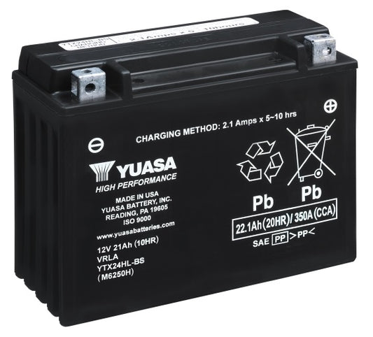Batería Yuasa YTX24HL-BS Alto Rendimiento