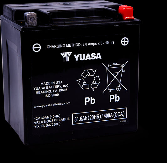 Batería Yuasa YIX30L-BS Alto Rendimiento